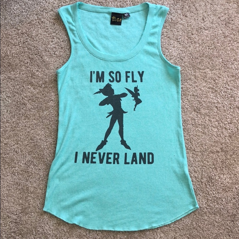 NWOT Disney Tinkerbell Neverland Ribbed Tank